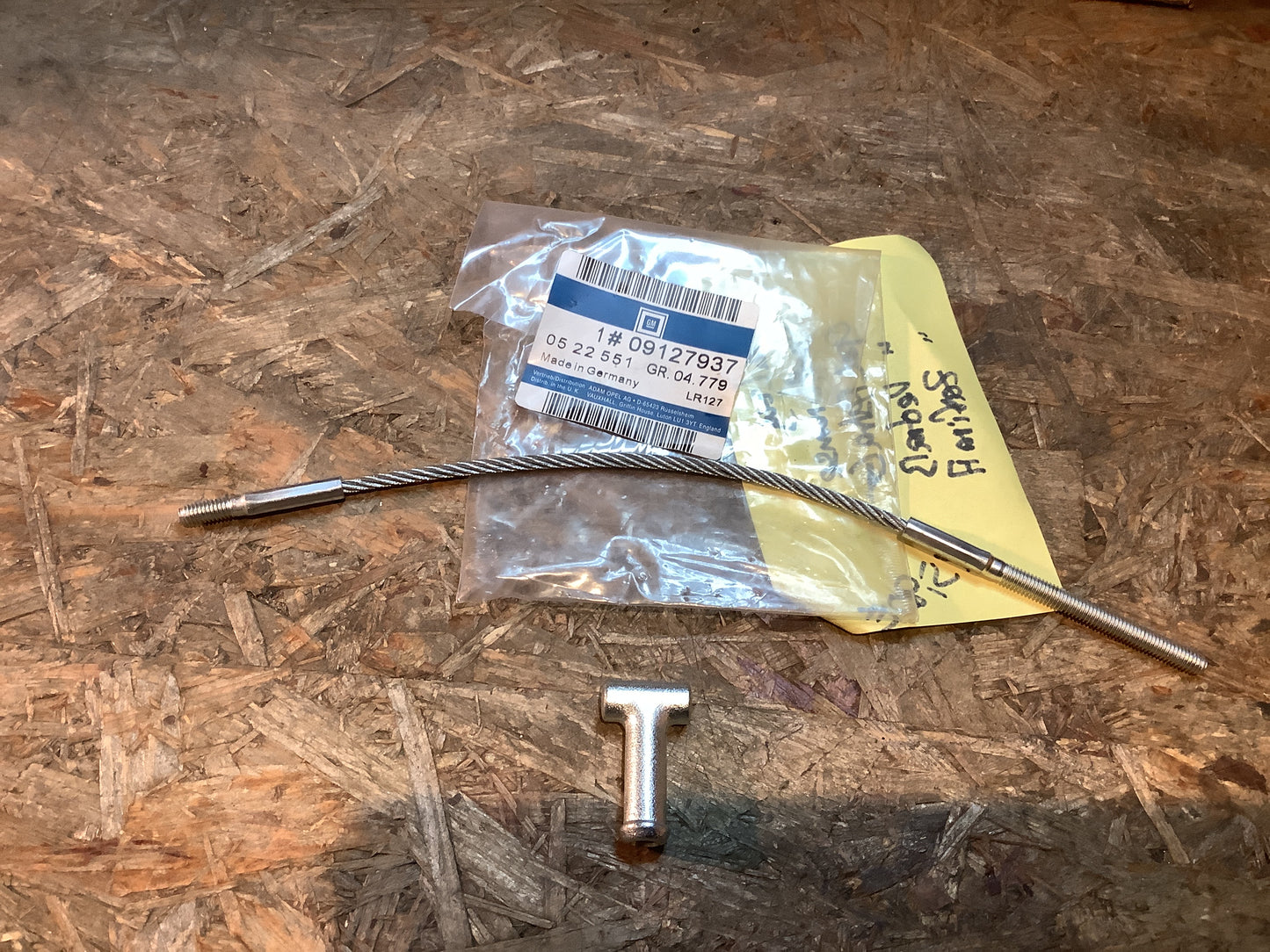 Opel Astra G, Vectra B, Zafira A Seilzug Handbremse Original GM NEU