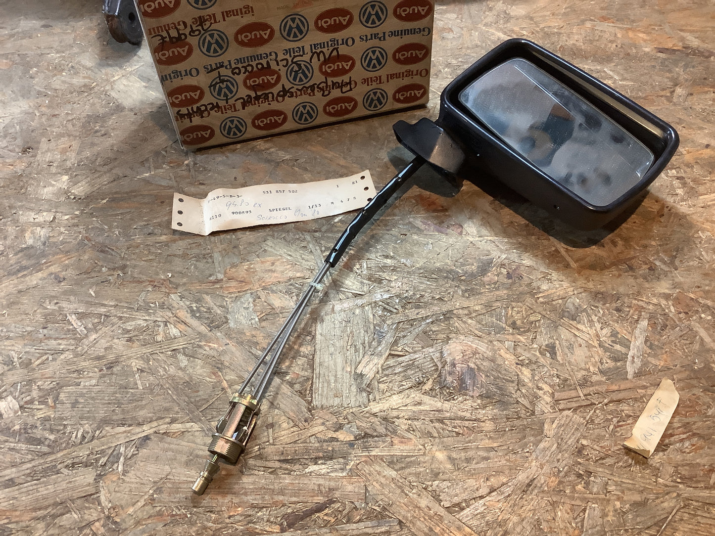 VW Scirocco I Außenspiegel rechts Original Genuine Parts NEU