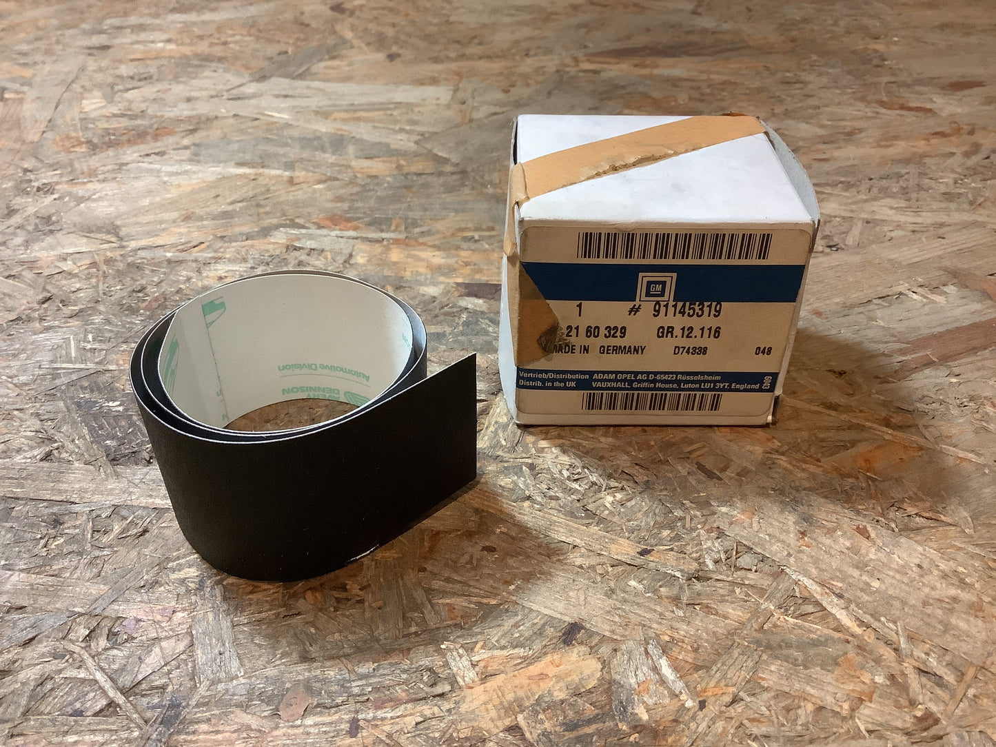Farbstreifen Säule hinten Original GM NEU