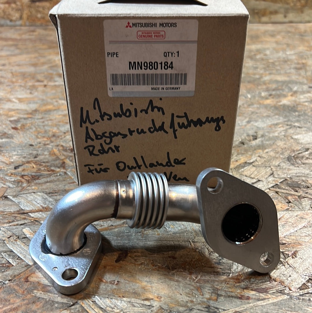 Original Mitsubishi Abgasrückführungsrohr Outlander NEU MN980184