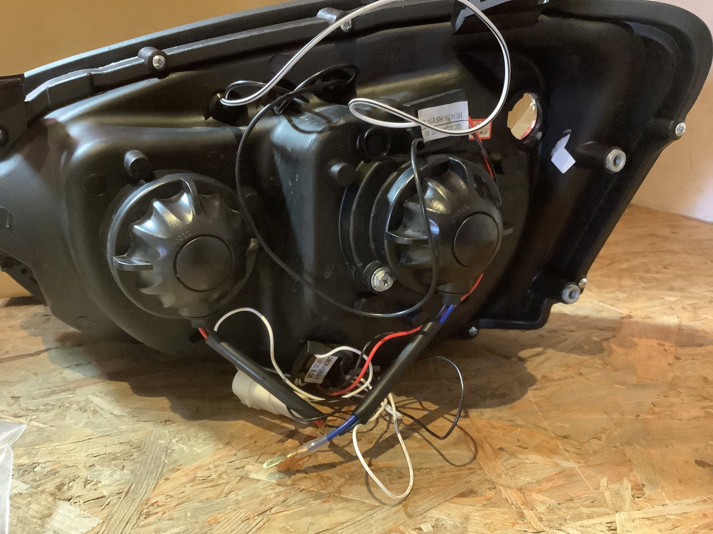 Tuning-Tec LED Angel Eyes Scheinwerfer für Subaru Impreza 2 (GD) 03-05 chrom