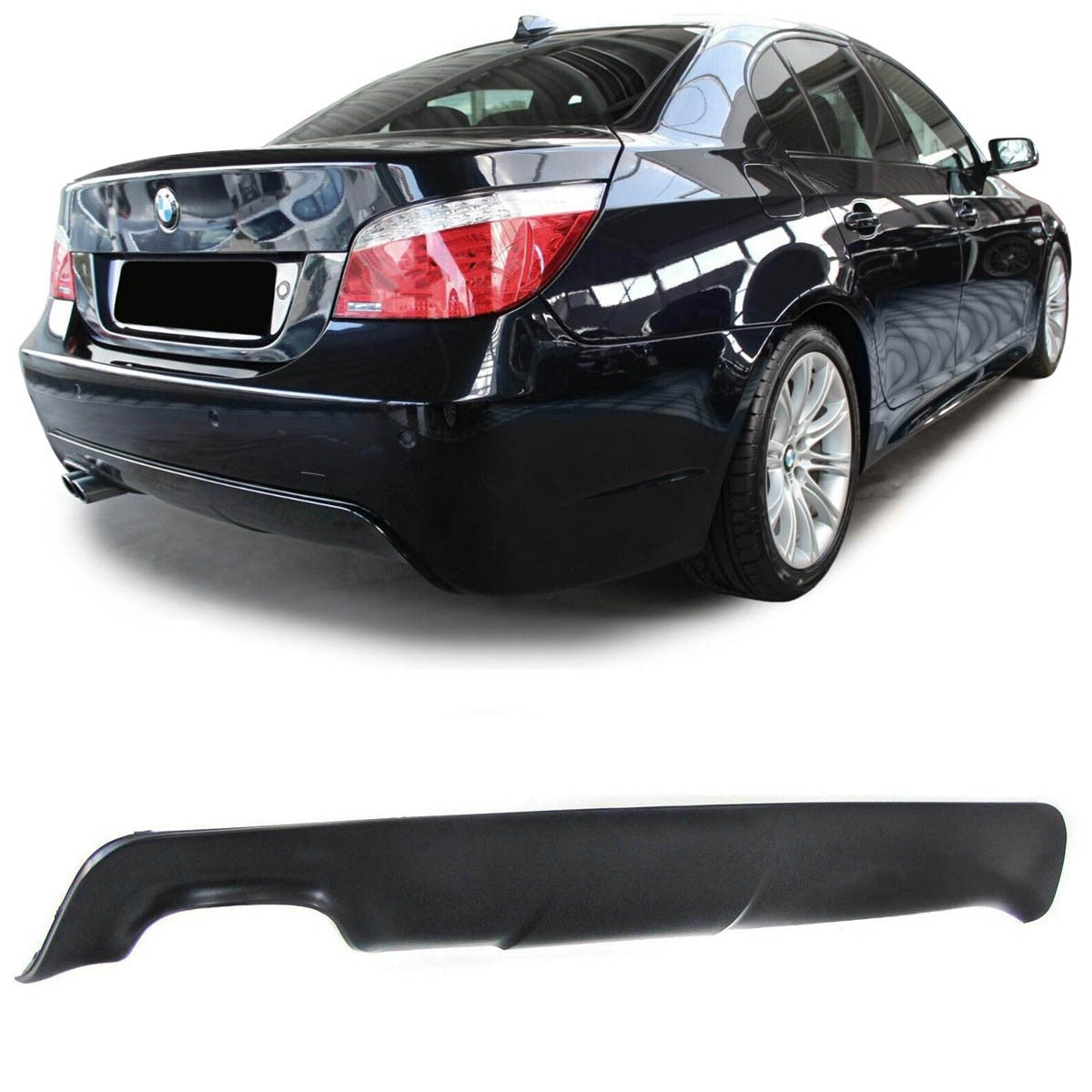 Heckstoßstange Diffusor passend für BMW 5er E60 E61 2003-2010