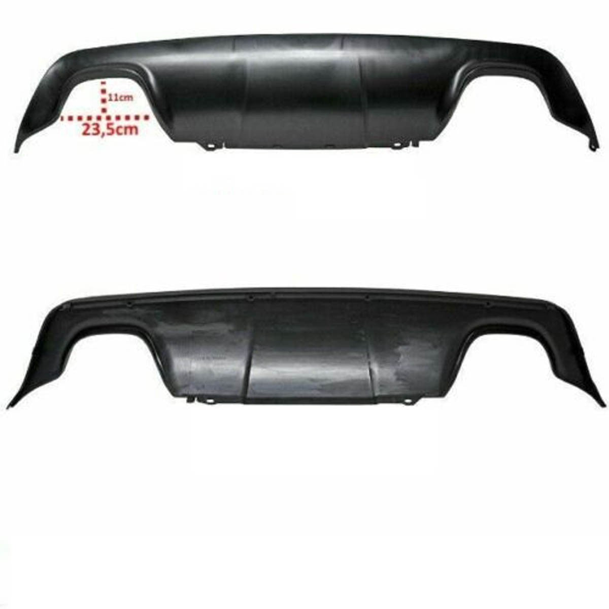 Heckstoßstange Diffusor passend für BMW 5er E60 E61 2003-2010