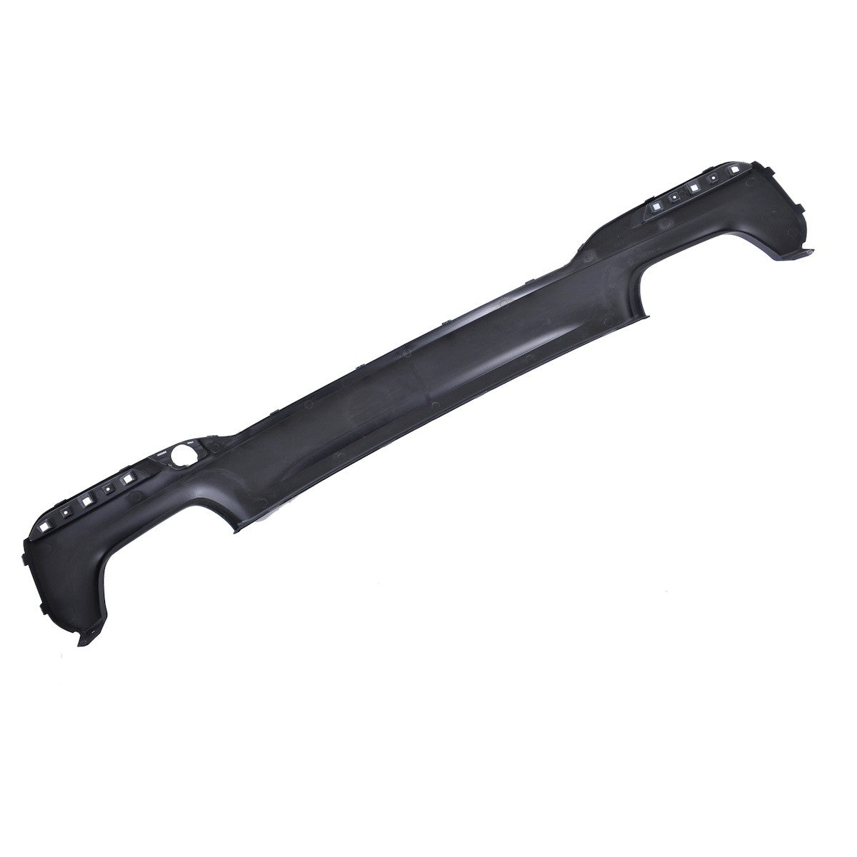 Heckstoßstange Diffusor Matt Schwarz passend für BMW 5er G30 G31 2016-2020