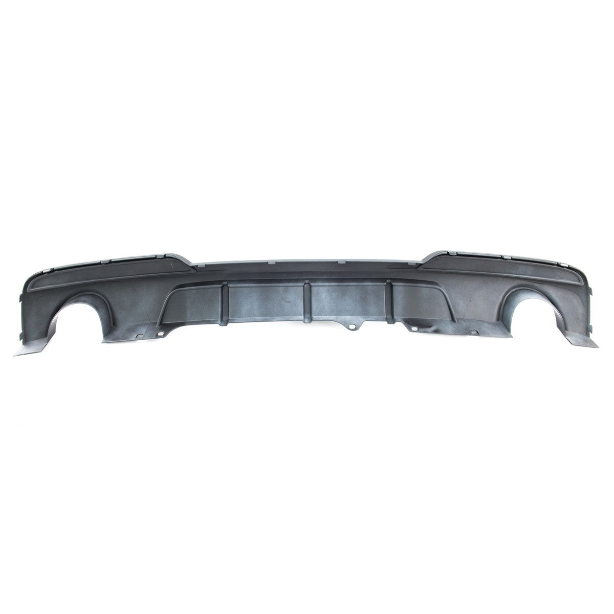 Heckstoßstange Diffusor Hochglanz Schwarz passend für BMW 5er F10 F11 2009-2016