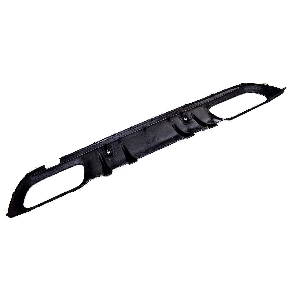 Heckstoßstange Diffusor mit schwarzen Endrohren passend für Mercedes C-Klasse W205 2015-2021