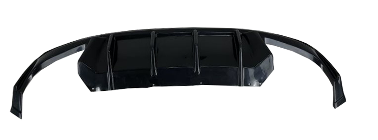 Heckdiffusor passend für Skoda Octavia RS Mk4 2020+ Hochglanz Schwarz