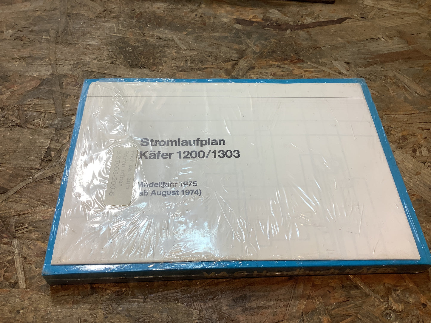 V.A.G Handbuch Käfer Modelljahr 1975 ab August 1974 Original Verpackt