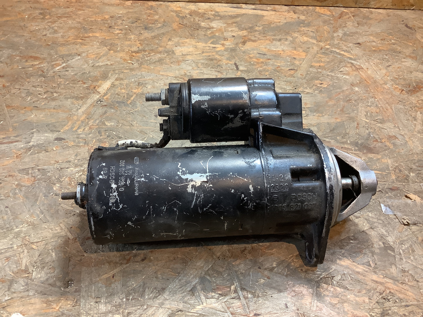 Fiat Punto 1.7D, Strada 1.7D, Fiorino 1.7, Uno 1.7, Sierra 1.7D Anlasser Original Bosch GEBRAUCHT