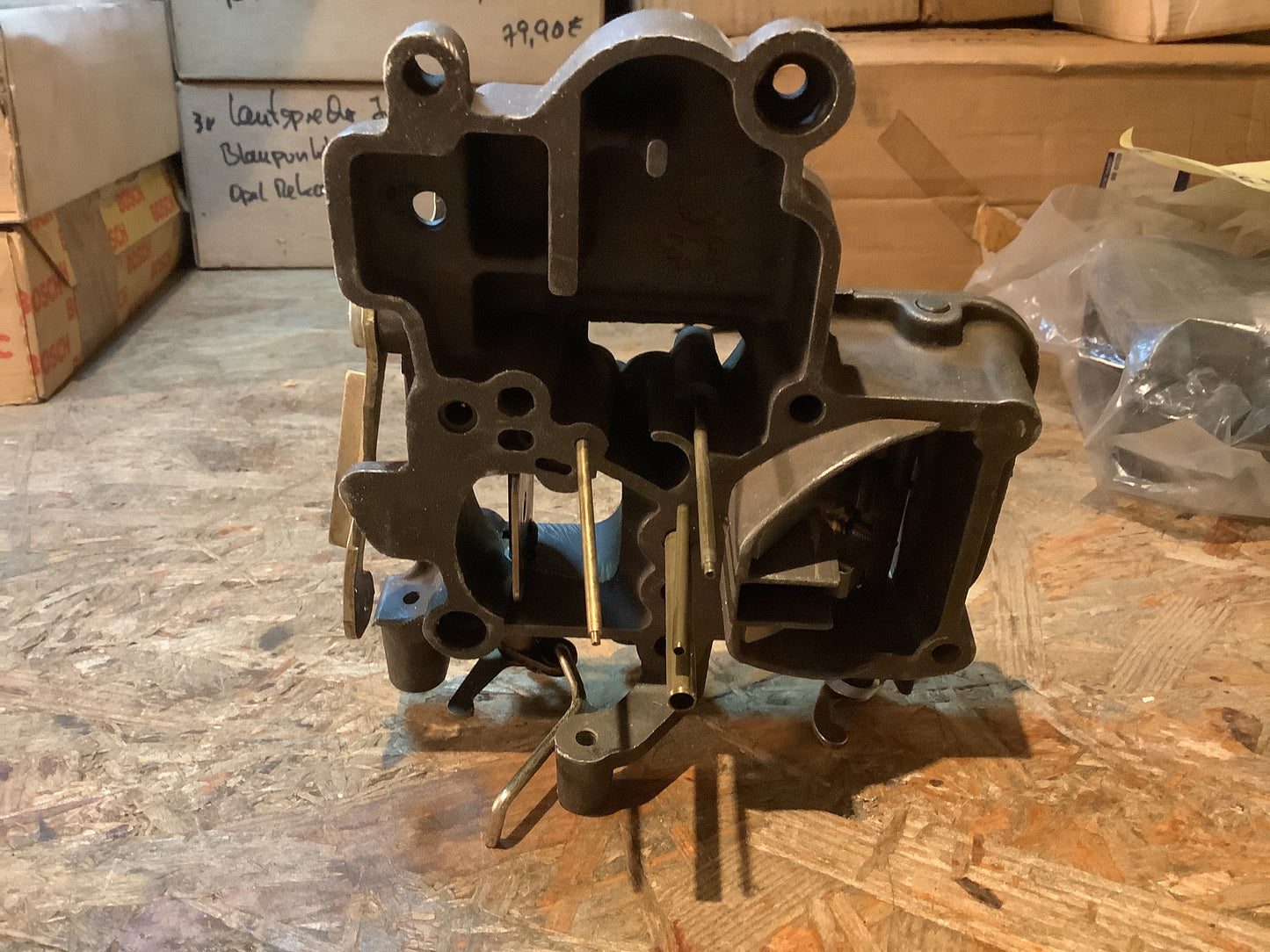 Opel Rekord, Manta, Ascona Vergaserdeckel, Drosselklappenteil Varajet 2 Original GM NEU