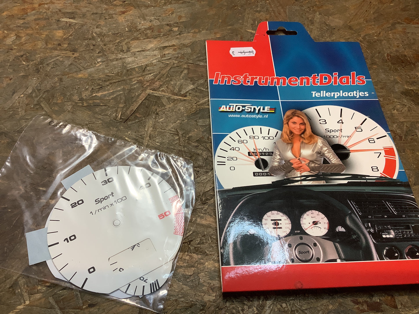 VW Golf III GTD Instrumentenzifferblatt Original Auto-Style NEU