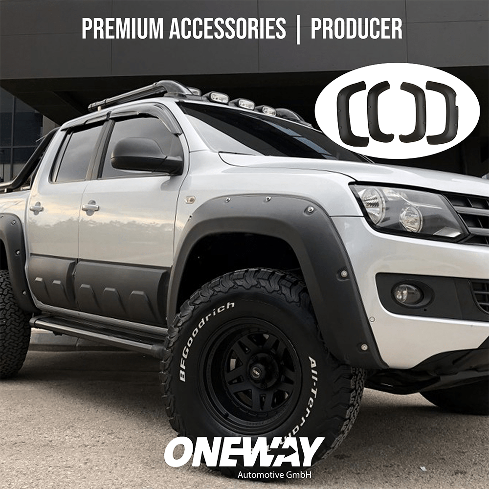 Oneway Kotflügelverbreiterungen VW Amarok MK1 2010-2016 mit ABE TÜV