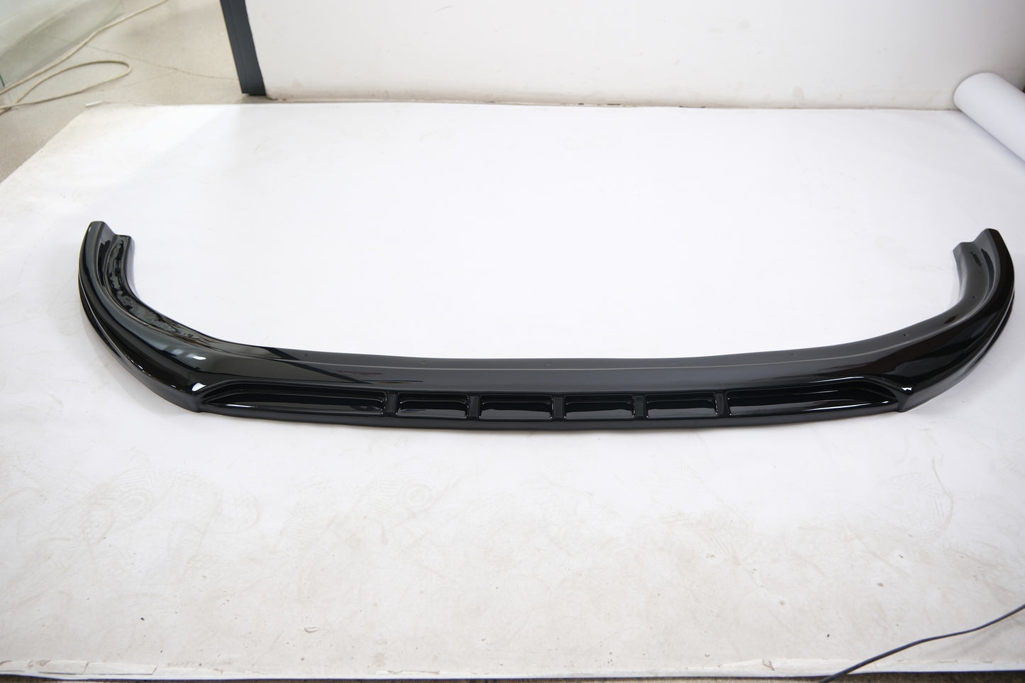 FS01.015 - Frontsplitter passend für FORD Transit MK7 2007-2013 mit ABE TÜV Hochglanz Schwarz