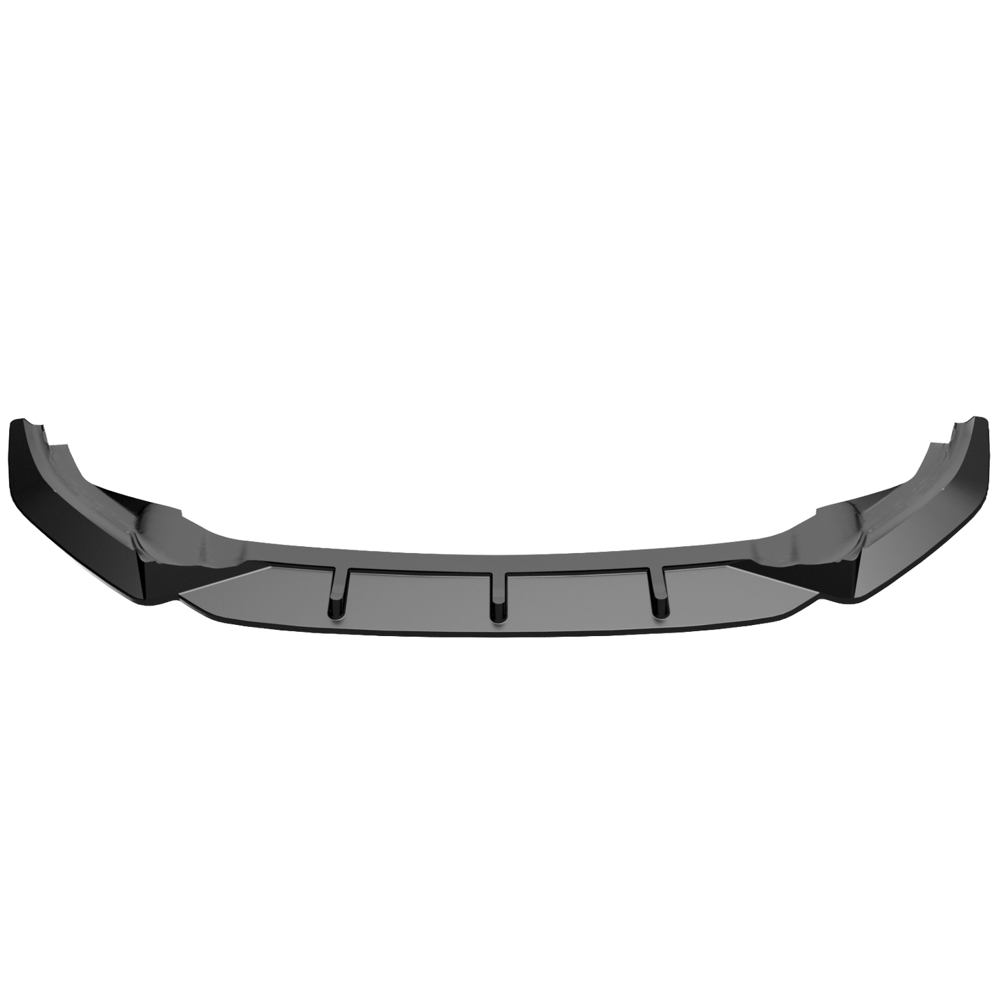 FS01.022 - Frontsplitter passend für VW Golf MK 7 R 2013-2016 Version 2 mit ABE TÜV Hochglanz Schwarz