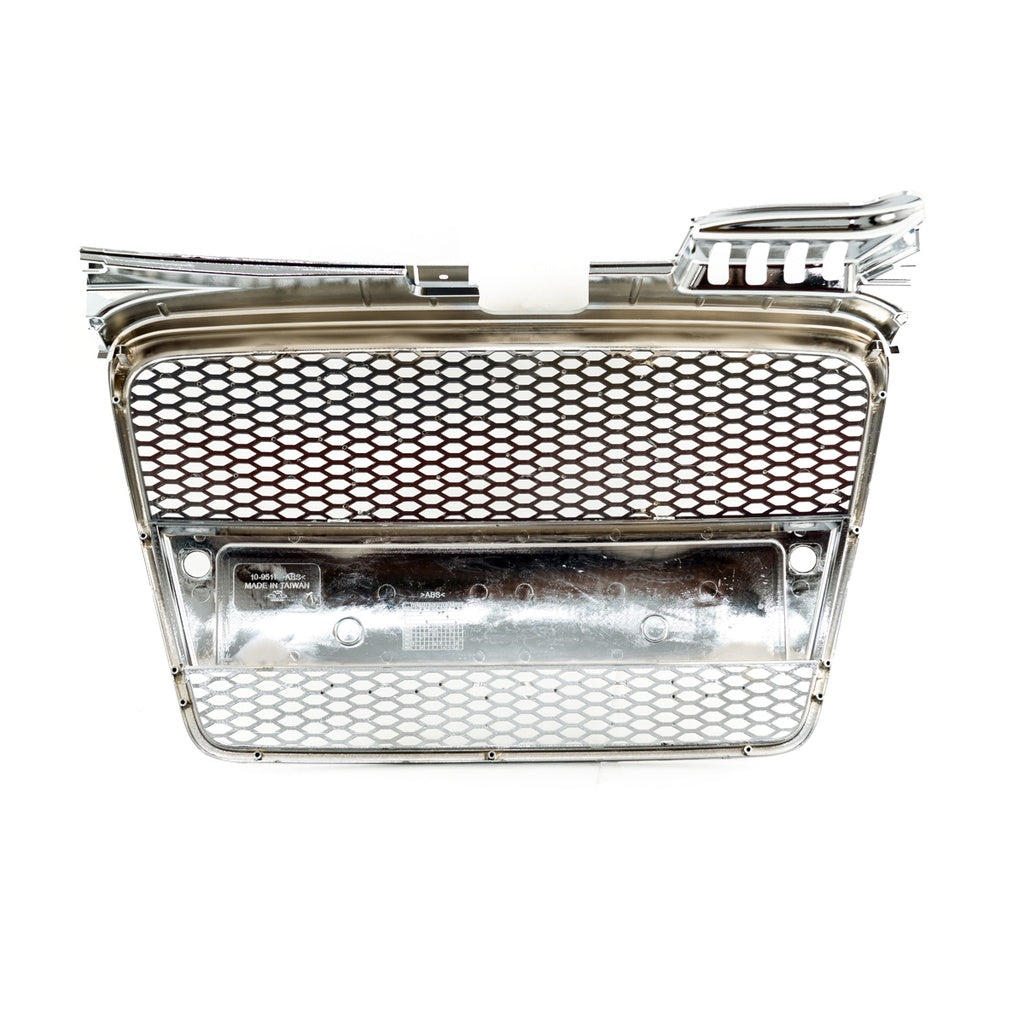 Sport Kühlergrill Chrom & Schwarz für AUDI A4 B7 Limousine Avant 2004-2008 mit PDC RS Style