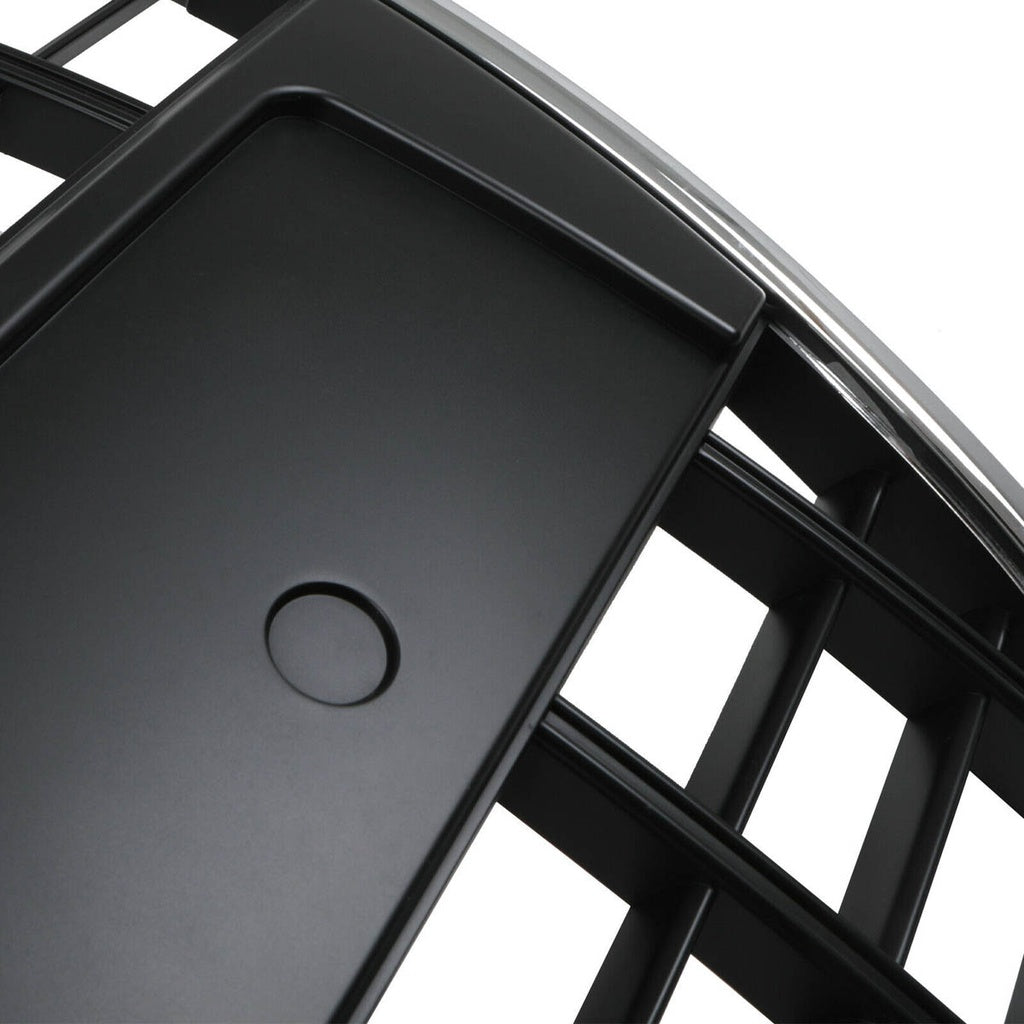 Sport Kühlergrill Chrome Schwarz passend für AUDI A4 B7 Limousine Avant 2004-2008 ohne PDC