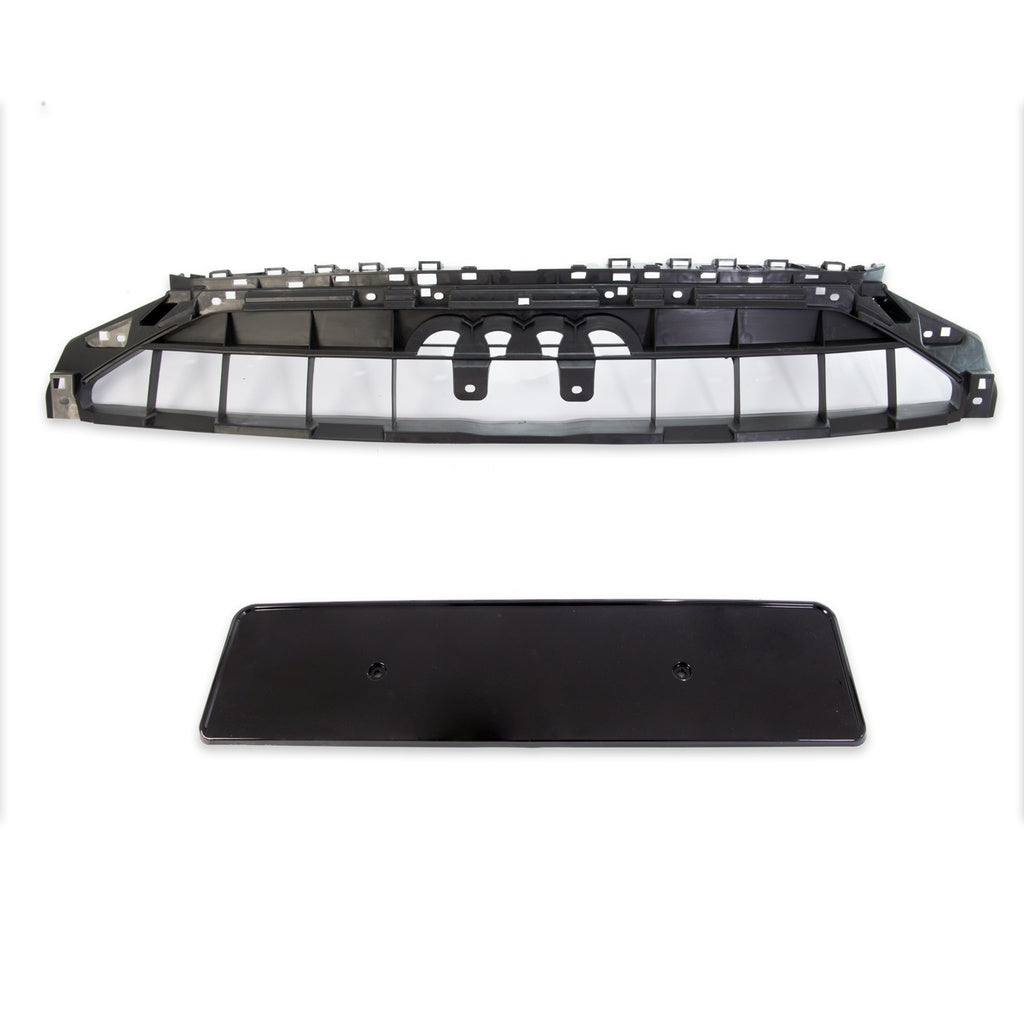 Sport Grill Silber-Schwarz mit Kamera AUDI A4 B9 Limousine Avant Facelift 2019-2023 RS Style