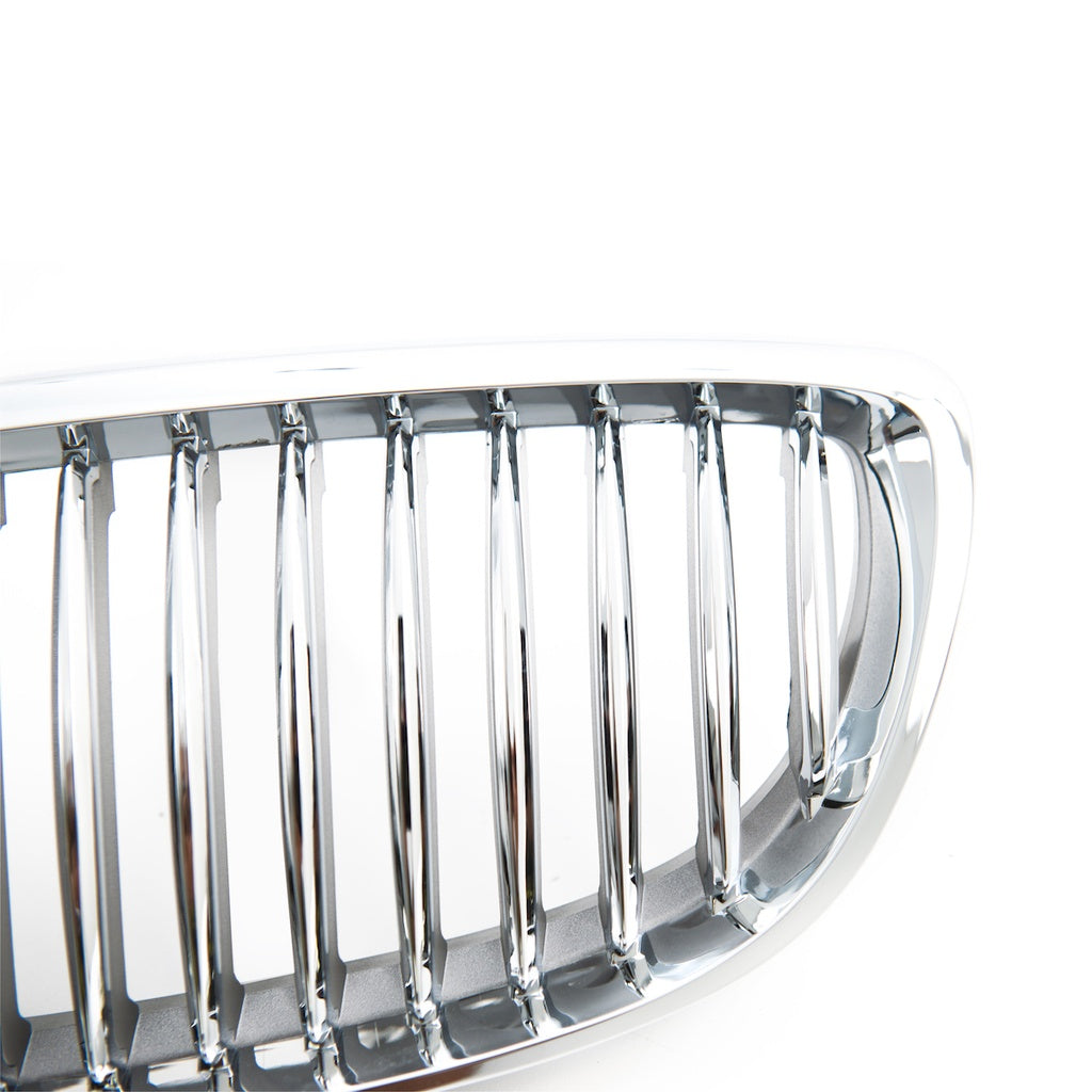 Sport Grill Single Line Vollchrom für BMW 3 Coupe E92 und Cabrio E93 2005-2010