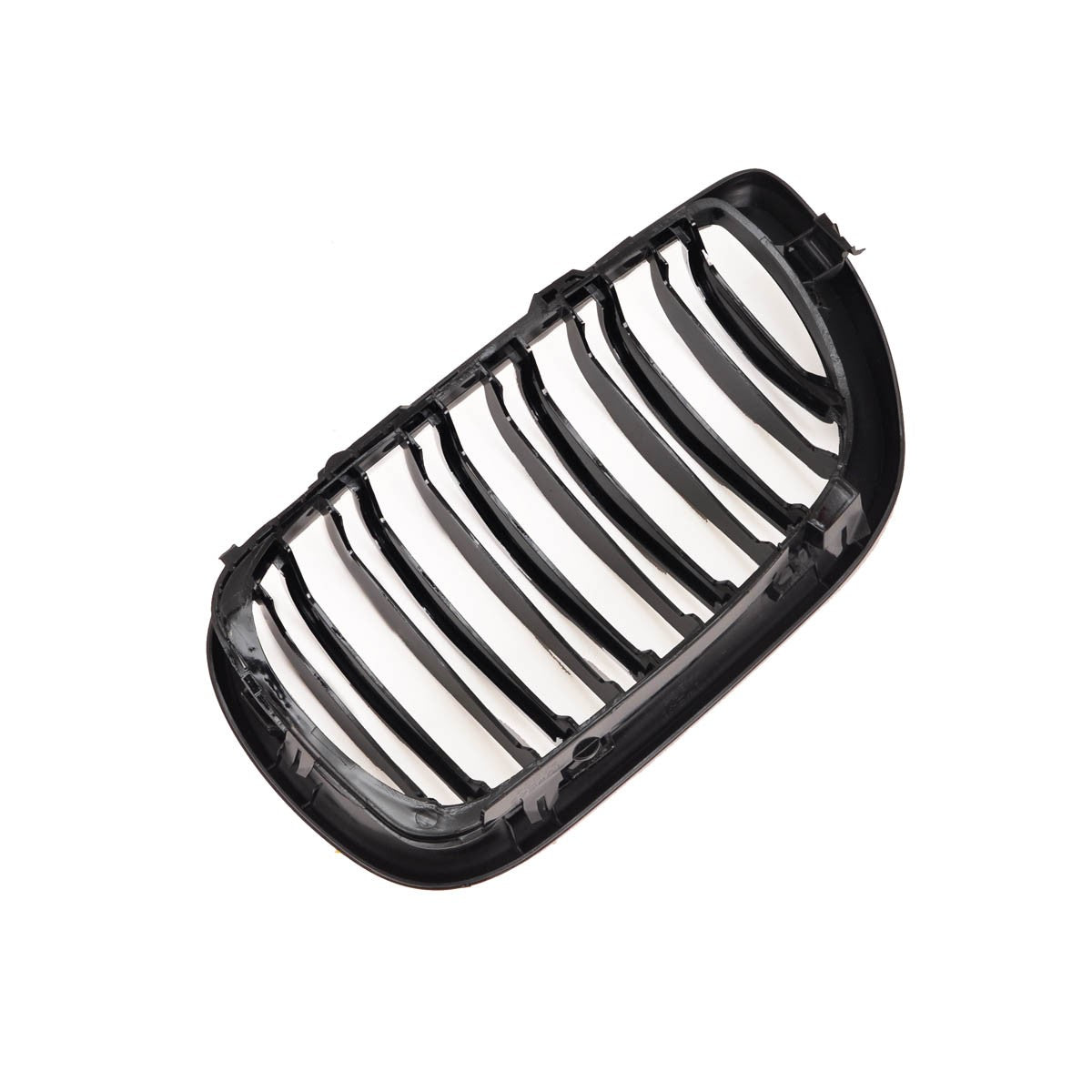 Kühlergrill Hochglanz Schwarz Doppel-Linie passend für BMW 3er E46 2001-2005