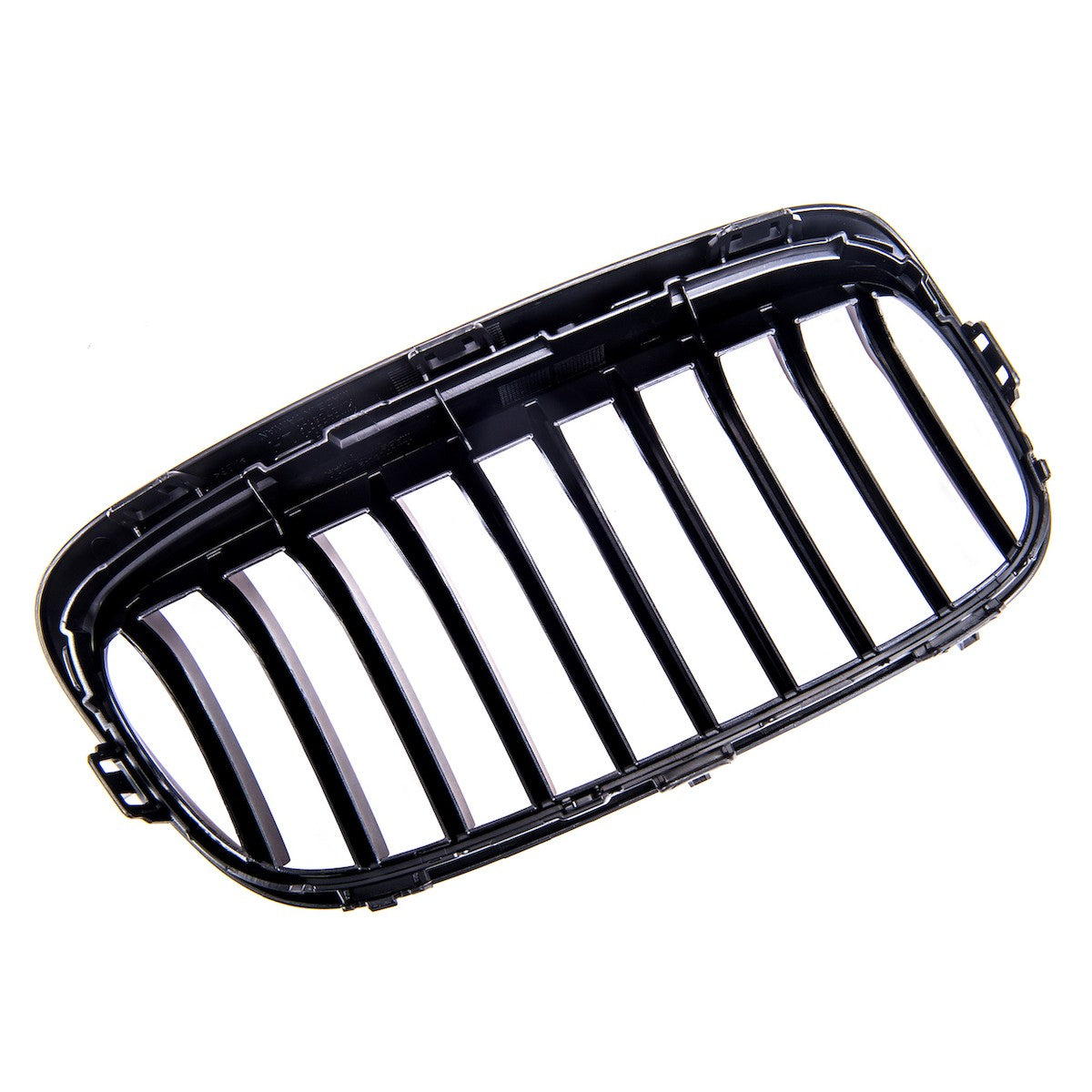 Matt Schwarz Einzel-Linie Sportgrill passend für BMW 2er F45 2014-2018