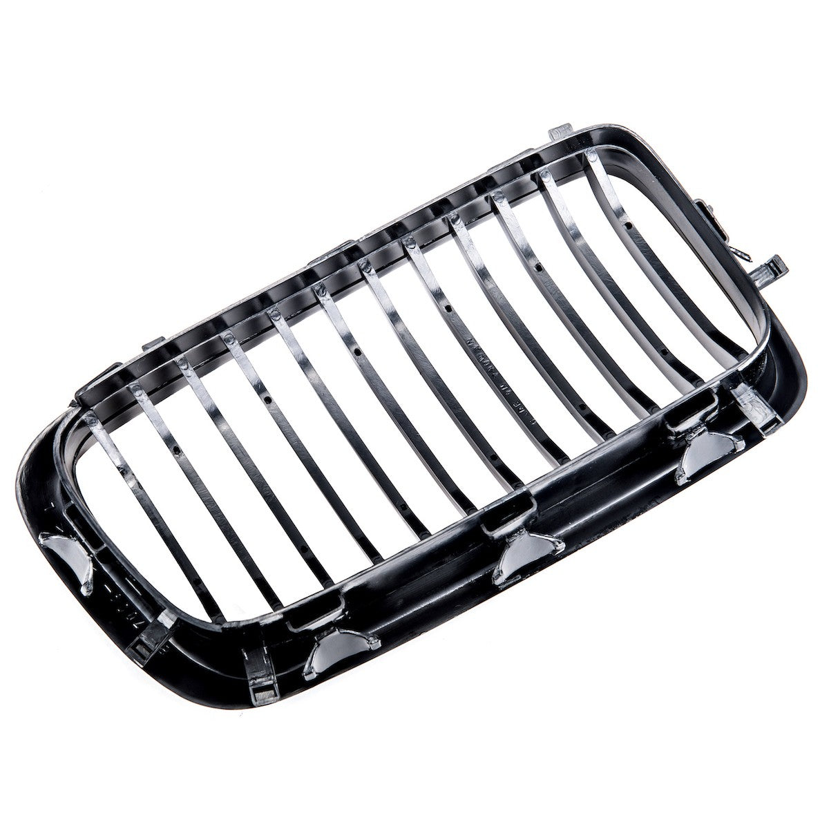 Hochglanz Schwarzer Einlinien Kühlergrill passend für BMW 7er E38 1994-2001