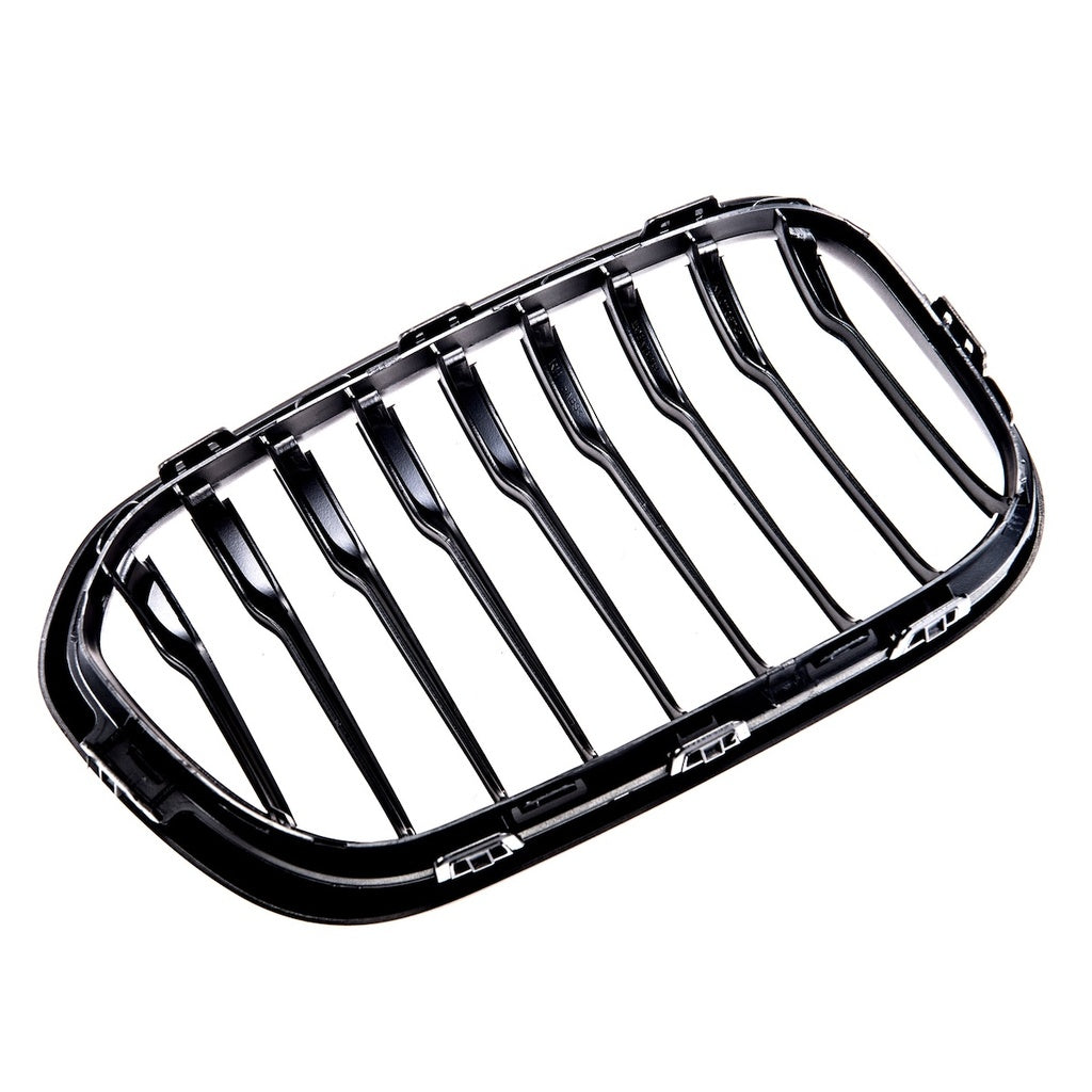 Sport Grill Single Line Mattschwarz für BMW 1 F20 F21 Hatchback Facelift 2015-2019 Modell BM201040