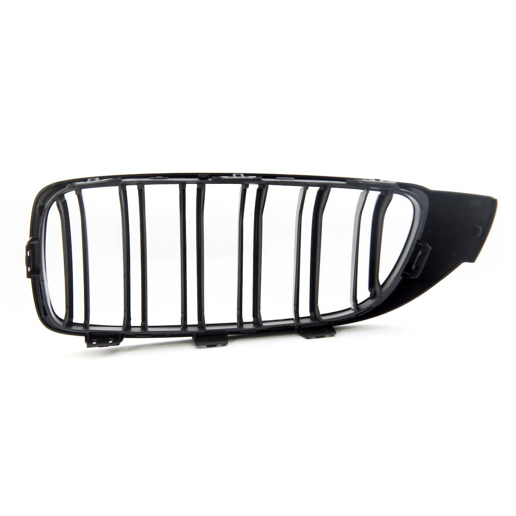 Sport Grill Matt Schwarz passend für BMW 4 Modelle 2013-2021 Single Line