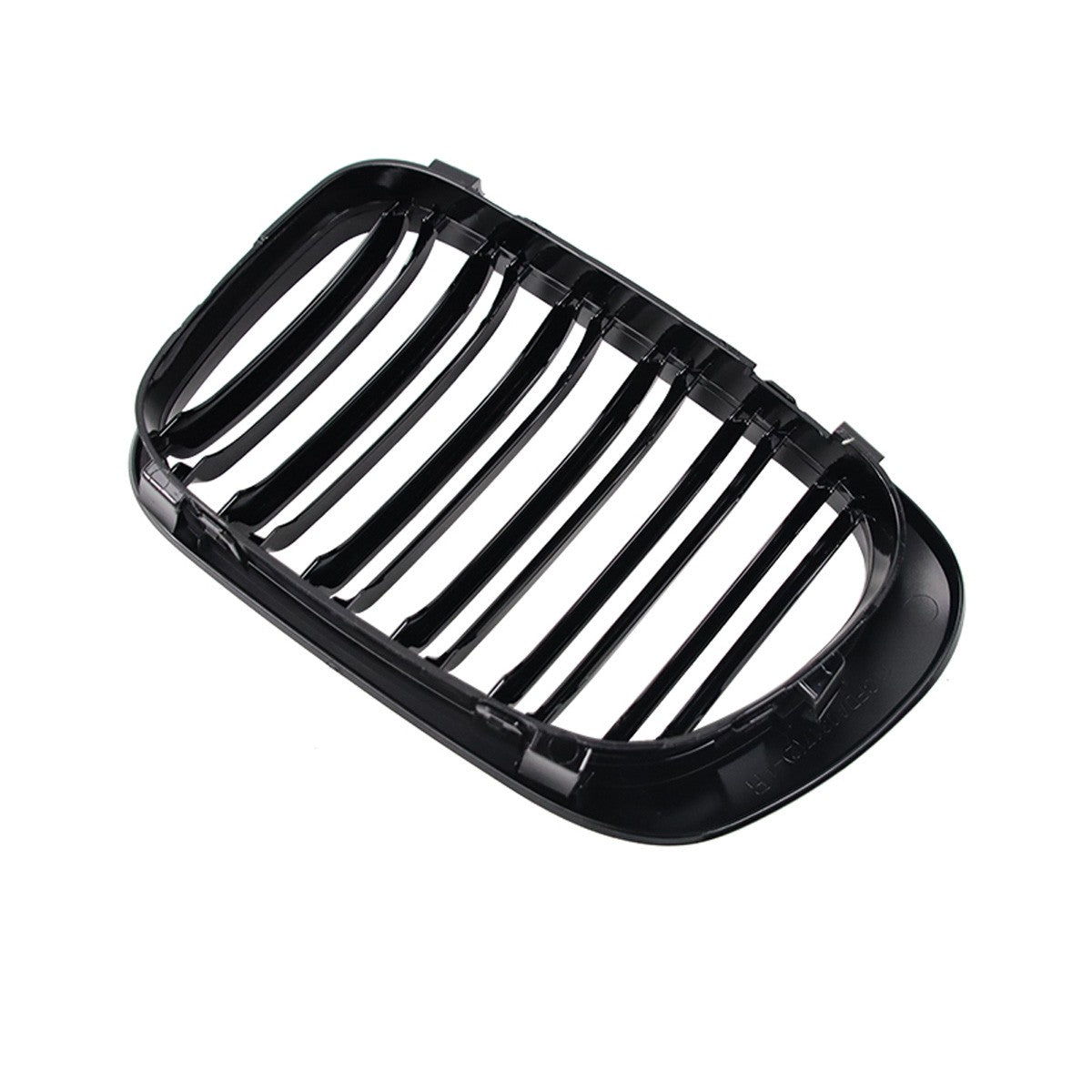 Kühlergrill Hochglanz Schwarz Doppel Linie passend für BMW 3er E46 1999-2003