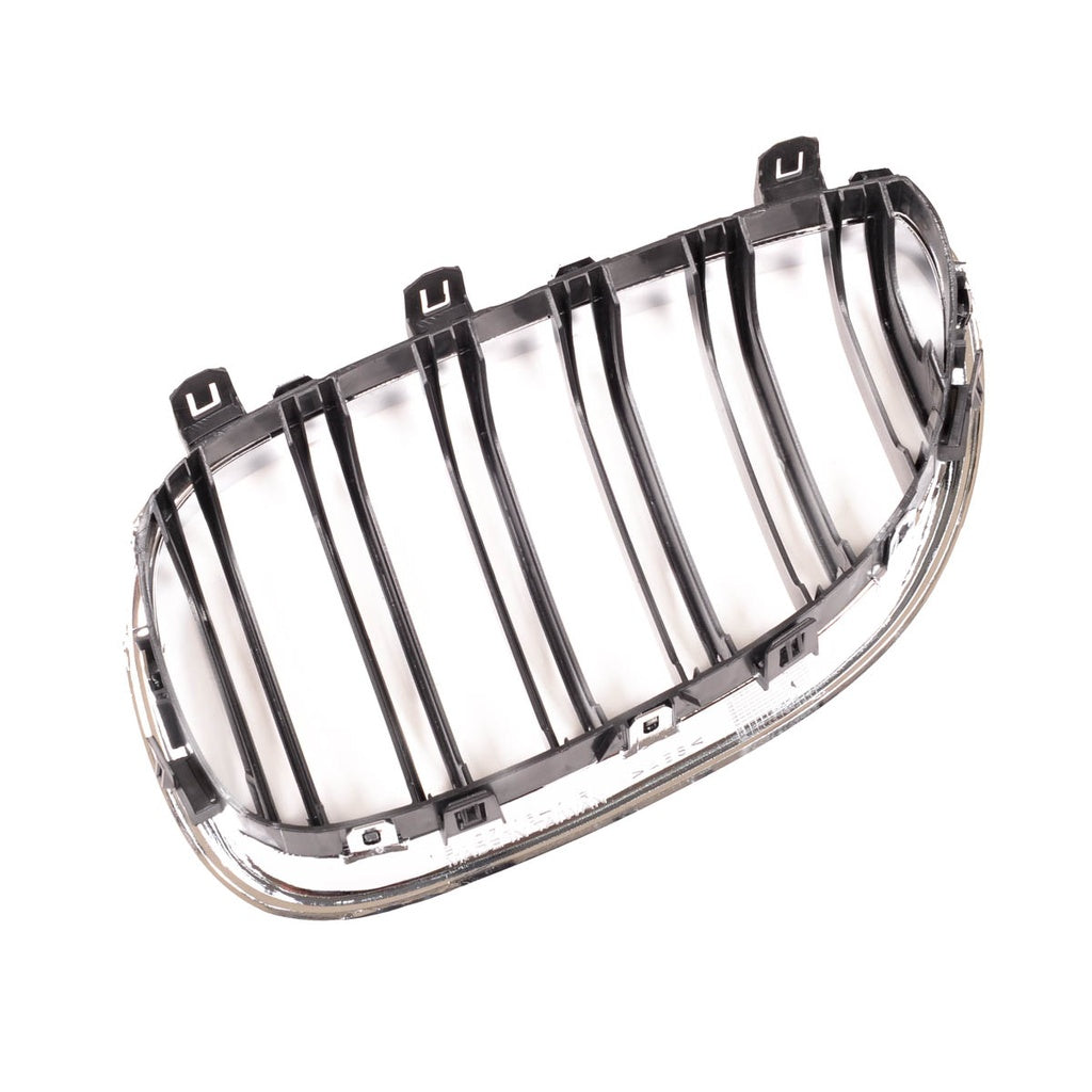 Sport Kühlergrill Dual Line Chrome & Black BMW 5 Limousine Touring 2003-2010