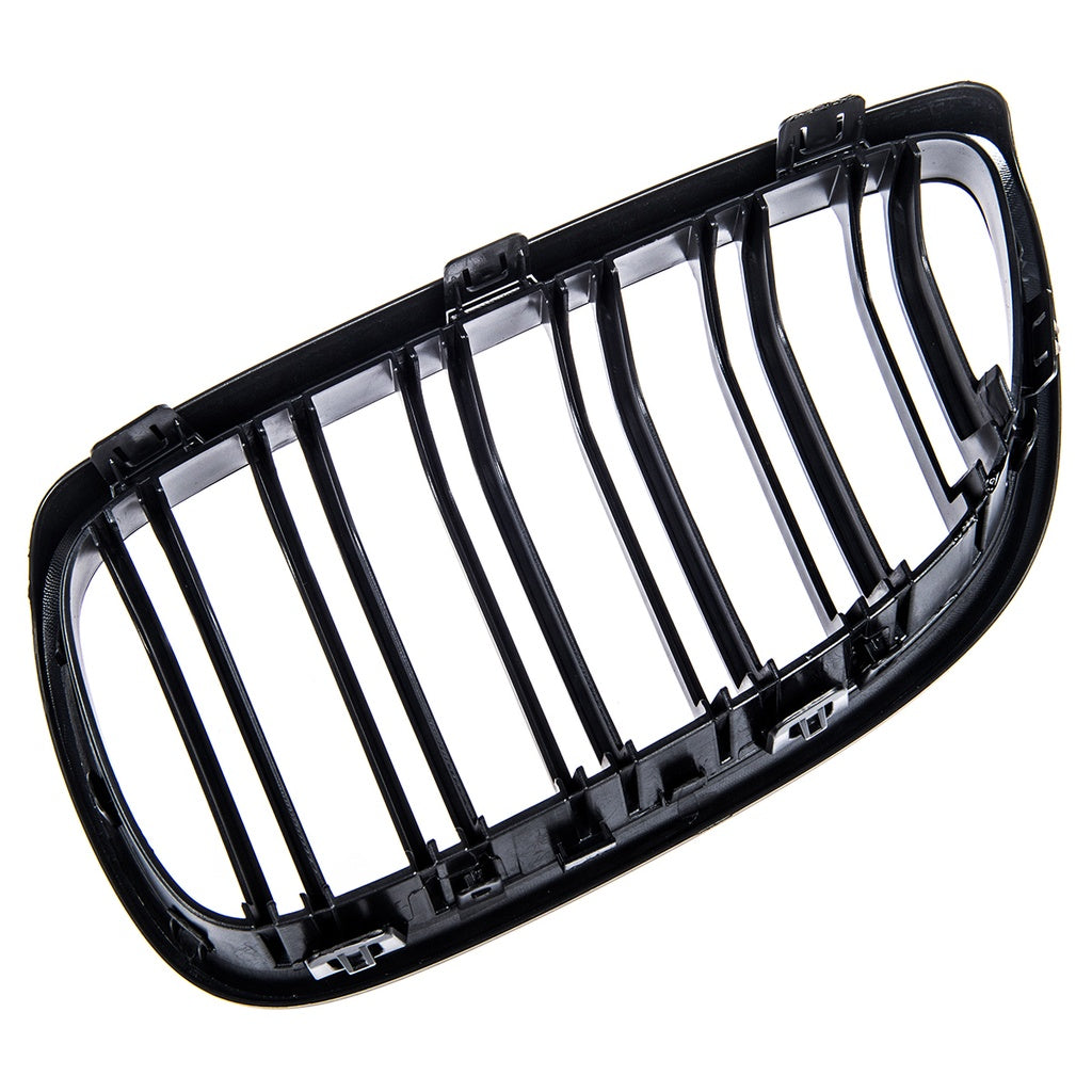 Sport Kühlergrill Dual Line Matt Schwarz für BMW 3 E92 Coupé E93 Cabrio 2005-2010