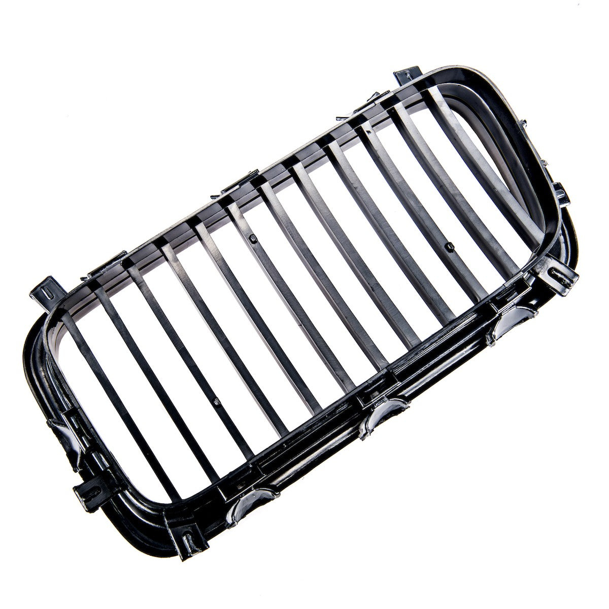 Hochglanz Schwarzer Einlinien Kühlergrill passend für BMW 7er E38 1994-1999