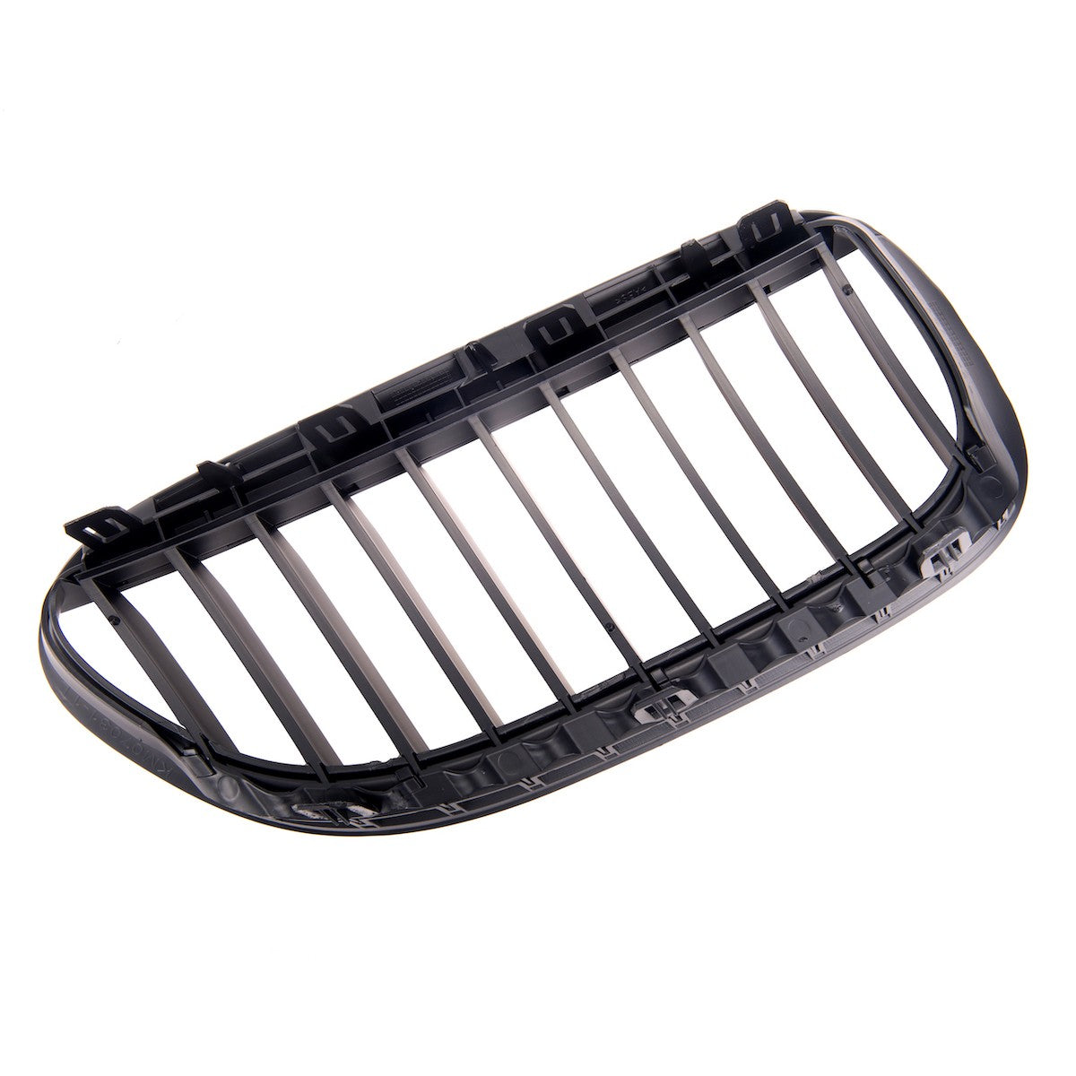 Kühlergrill Einzelstreifen Matt Schwarz passend für BMW 6er E63 E64 2003-2010