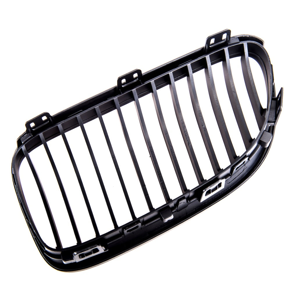 Sport Grill Single Line Mattschwarz für BMW 3 E92 Coupe E93 Cabrio Facelift 2010-2013