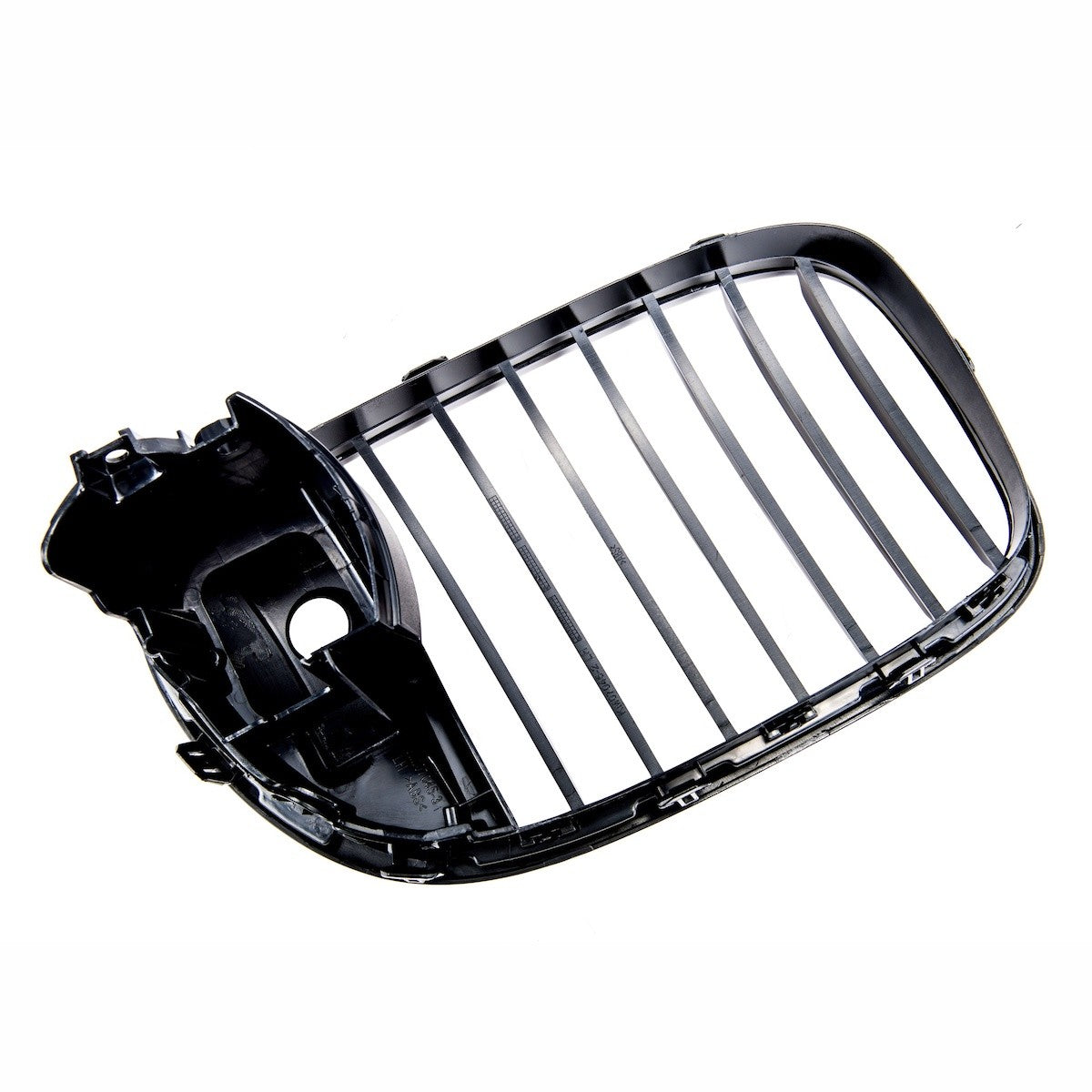 Hochglanz Schwarzer Einzel-Linie Vordergrill passend für BMW 7er F01-F04 2012-2016