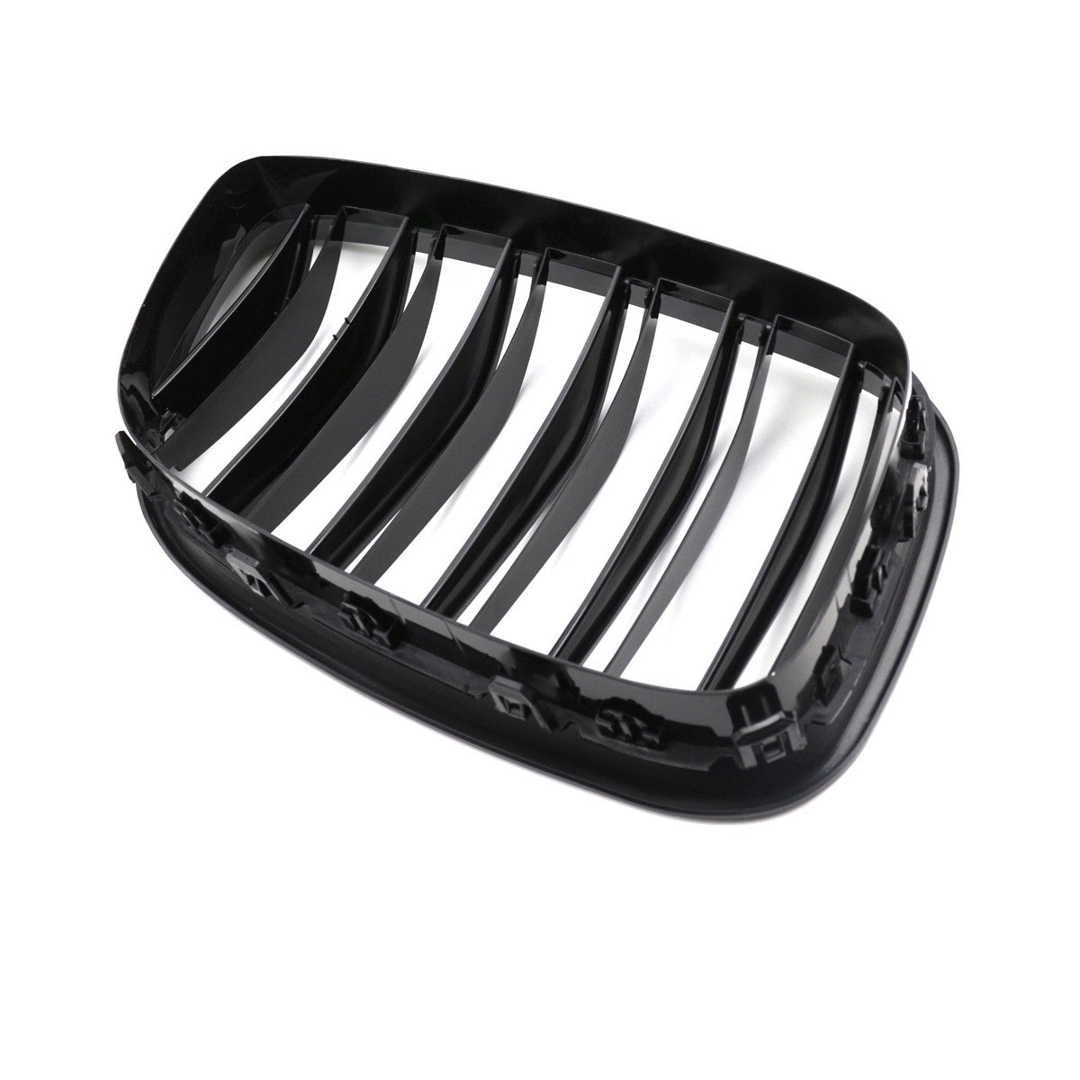Dual Line Hochglanz Schwarz Kühlergrill passend für BMW 5er F07 GT 2013-2017