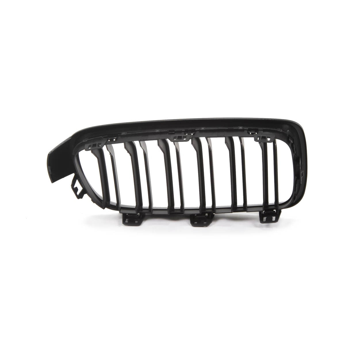 Kühlergrill Hochglanz Schwarz Doppelstreifen passend für BMW 3er F30 F31 2011-2019