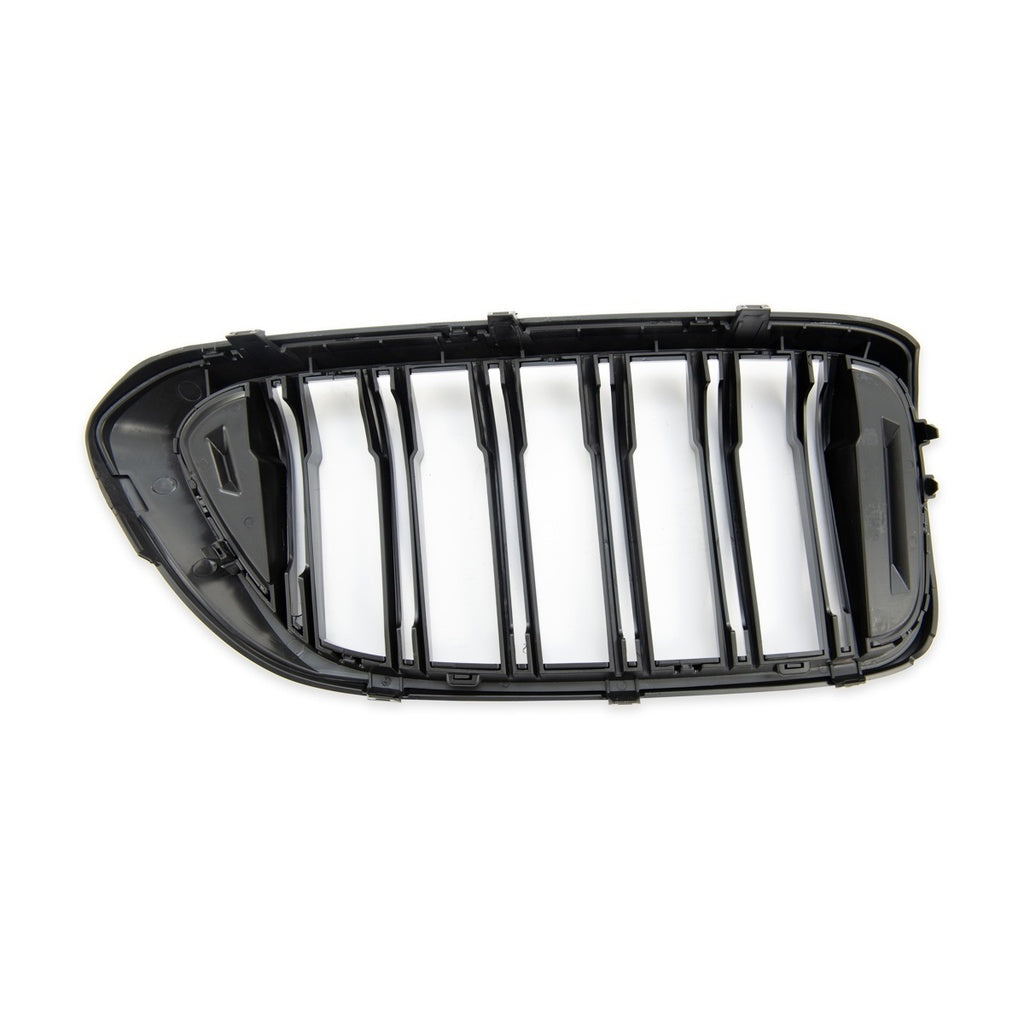 Sport Kühlergrill Doppel Linie Glänzend Schwarz BMW 6 G32 Gran Turismo 2017-2020 Pre-Facelift