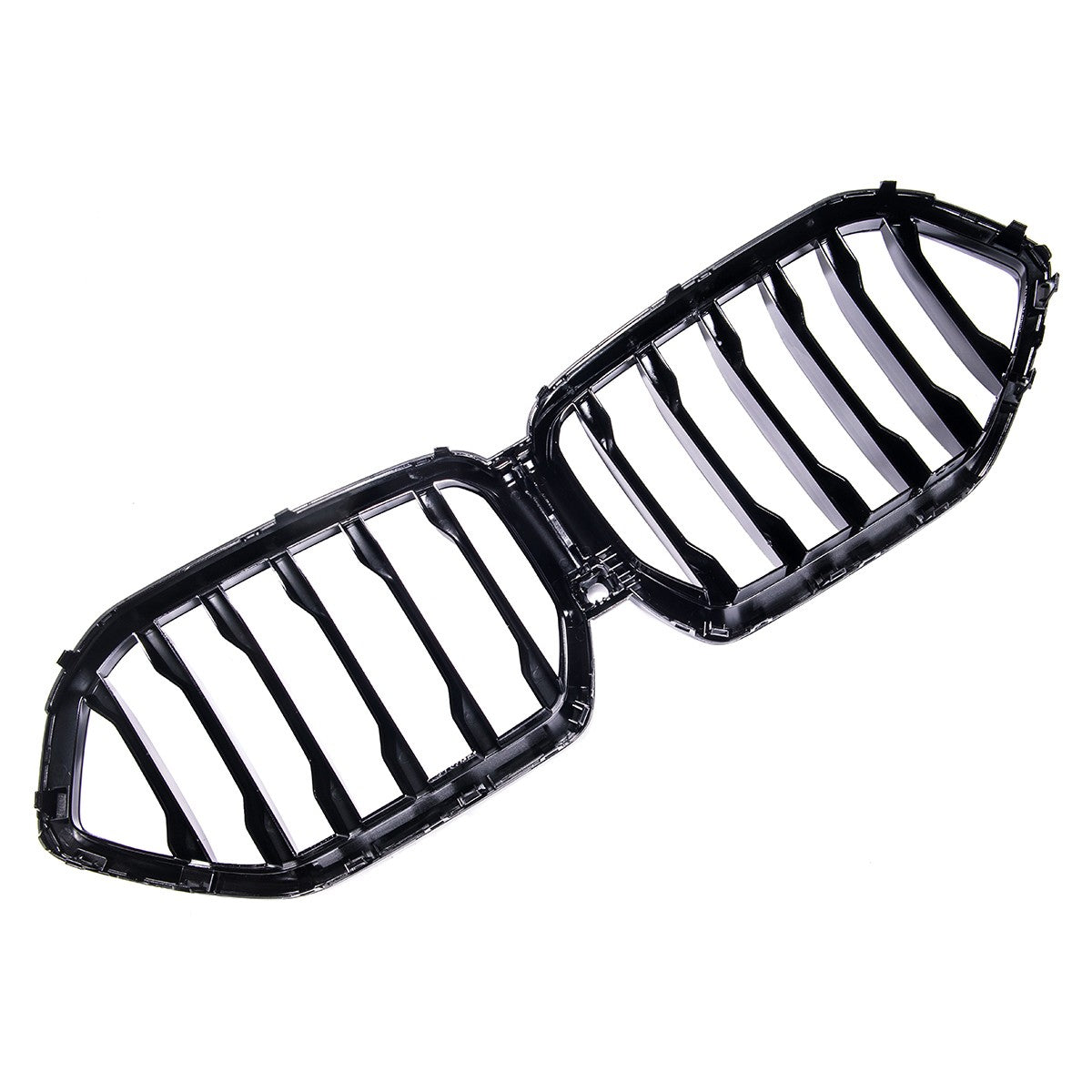 Kühlergrill Hochglanz Schwarz Einzel Linie passend für BMW X6 G06 F96 2019->>
