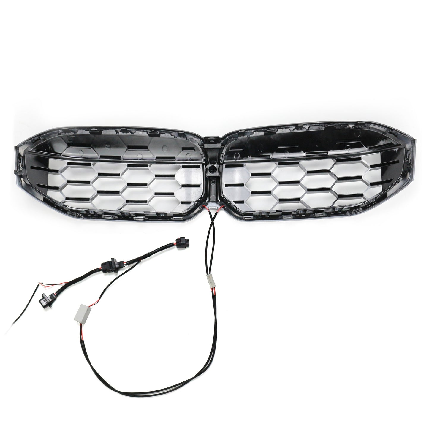 LED Diamant Hochglanz Schwarz Grill passend für BMW 3er G20 LCI 2023+