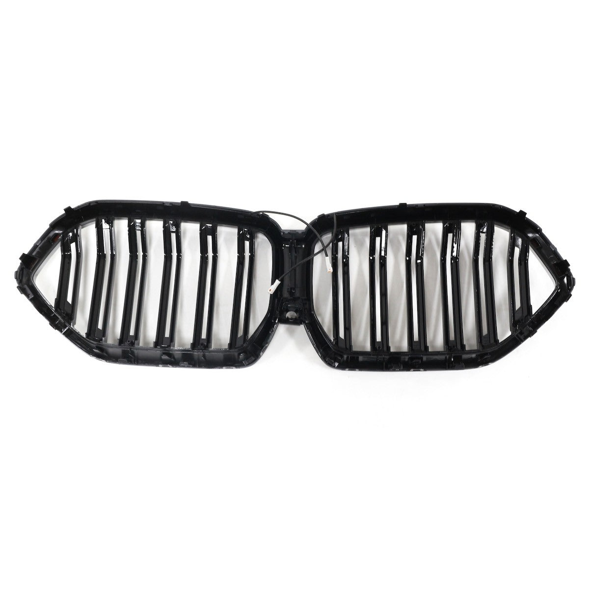 LED Doppelstreben Hochglanz Schwarz Grill passend für BMW X6 G06 2019-2023