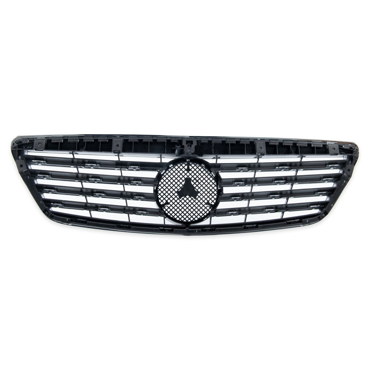 Sportgrill Chrom & Silber passend für Mercedes S-Klasse W221 2005-2009