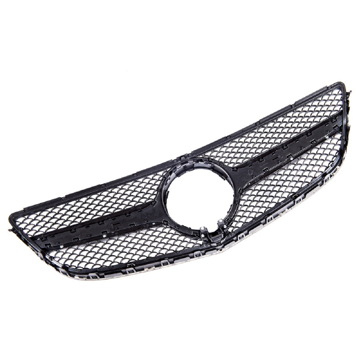 Sportgrill Hochglanz Schwarz passend für Mercedes E-Klasse C207 A207 2013-2017
