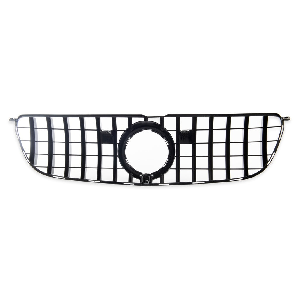 Sport Grill GT Gloss Black mit Kamera für MERCEDES GLS X166 Facelift 2016-2019 Panamericana