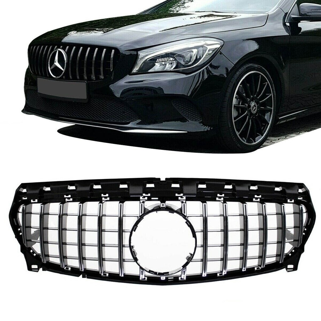 Sport Grill GT Chrom-Schwarz für MERCEDES CLA Facelift 2016-2018 Panamericana