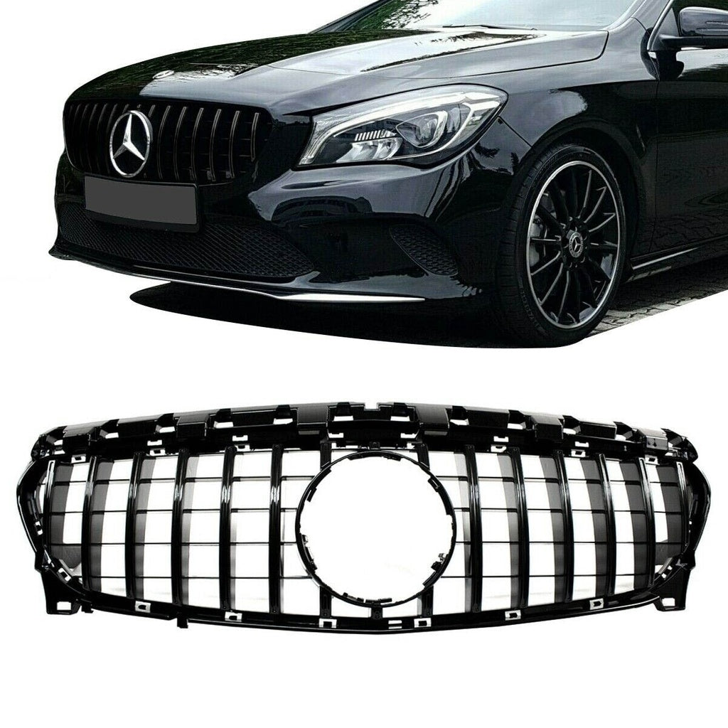 Sport Grill GT Gloss Black MERCEDES CLA Facelift 2016-2018 Panamericana Modell