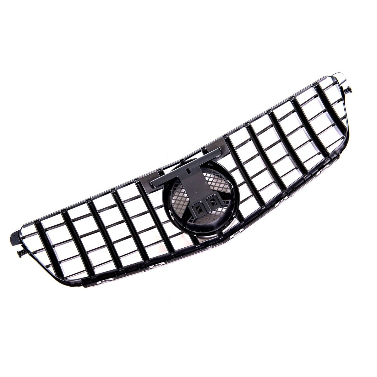 Hochglanz Schwarz Grill passend für Mercedes C-Klasse W204 2007-2015
