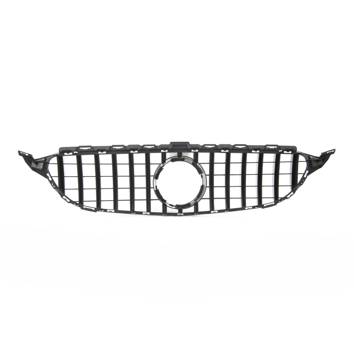 GT Hochglanz Schwarz Frontgrill passend für Mercedes C-Klasse W205 2014-2018