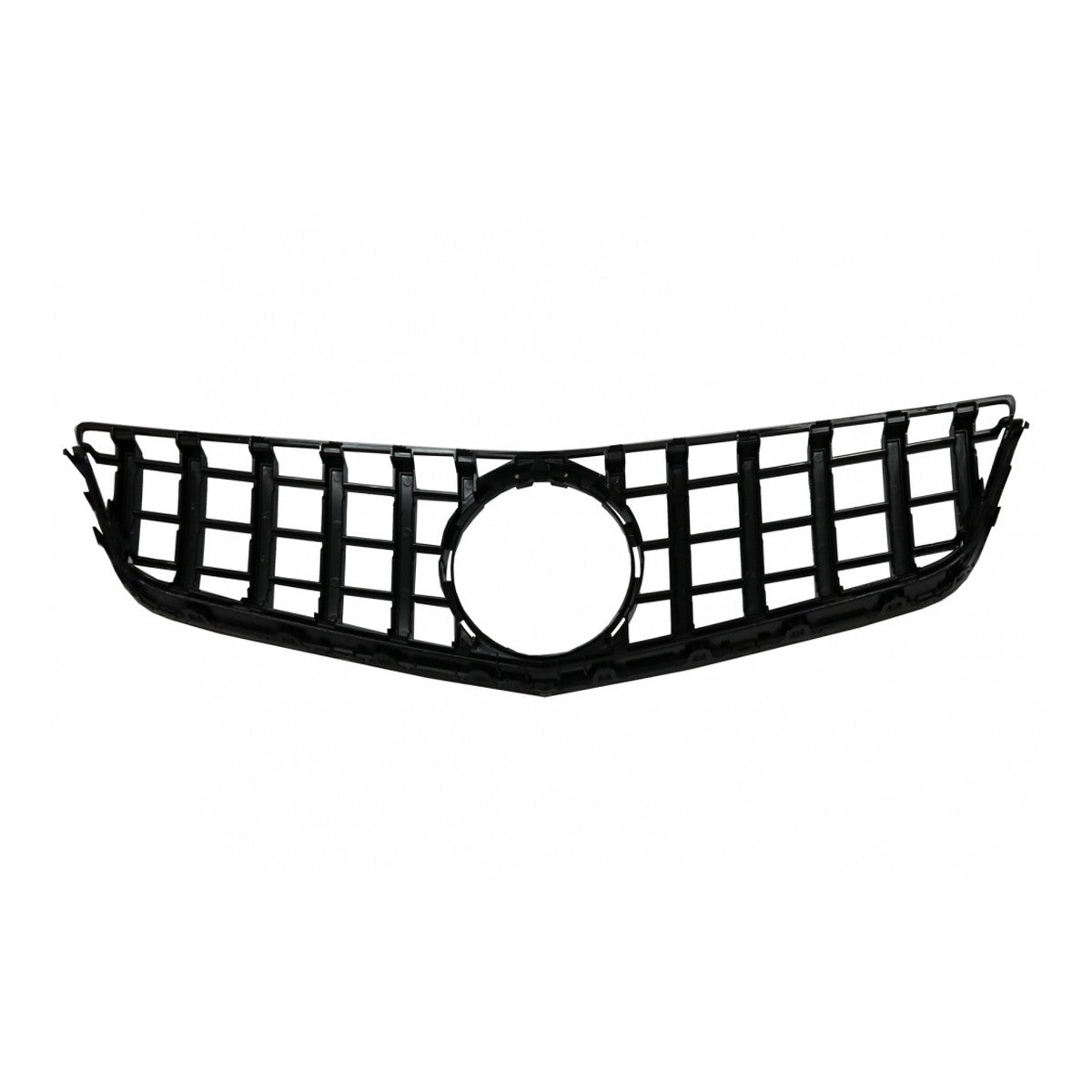 Sportgrill Hochglanz Schwarz Panamericana GT passend für Mercedes E-Klasse 2009-2013