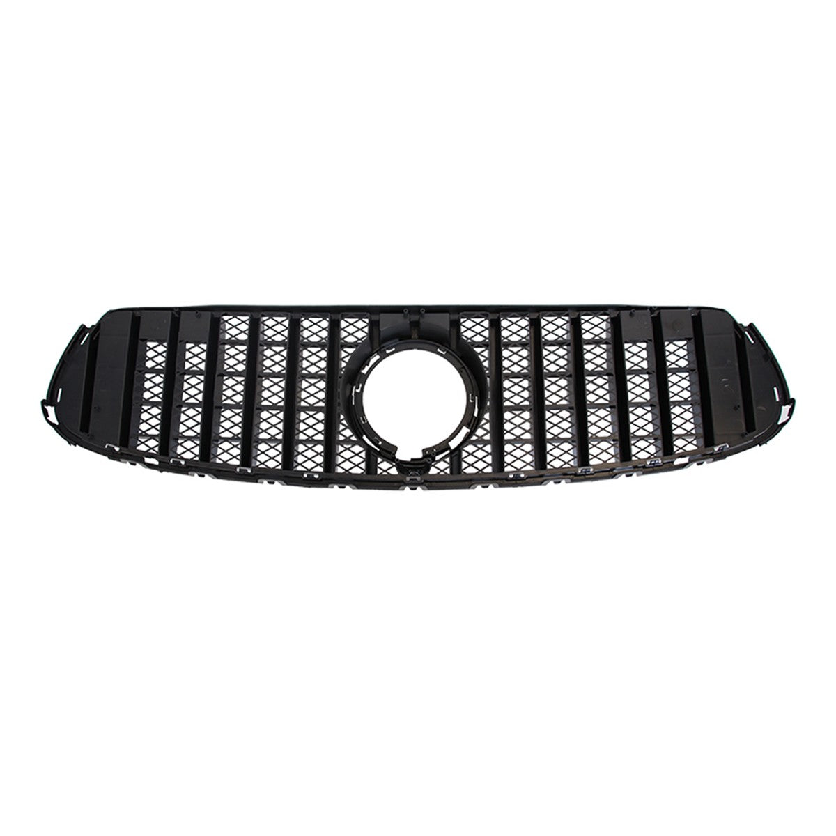 Hochglanz Schwarz Panamericana GT Kühlergrill passend für Mercedes GLC X253 C253 2020-2023