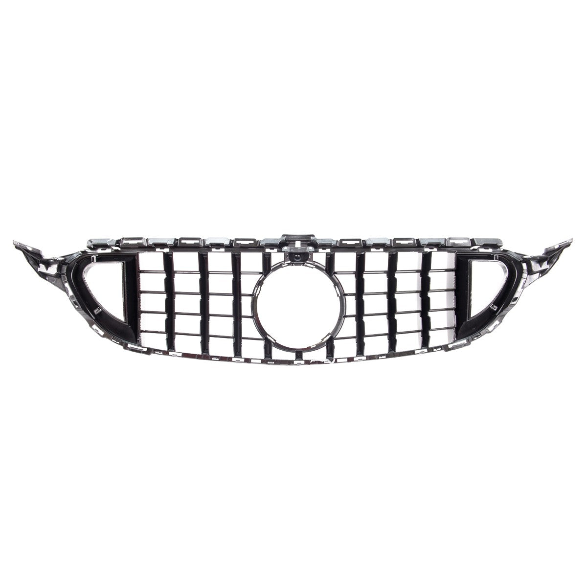 Frontgrill Rot Carbon GT passend für Mercedes C-Klasse W205 2016-2020